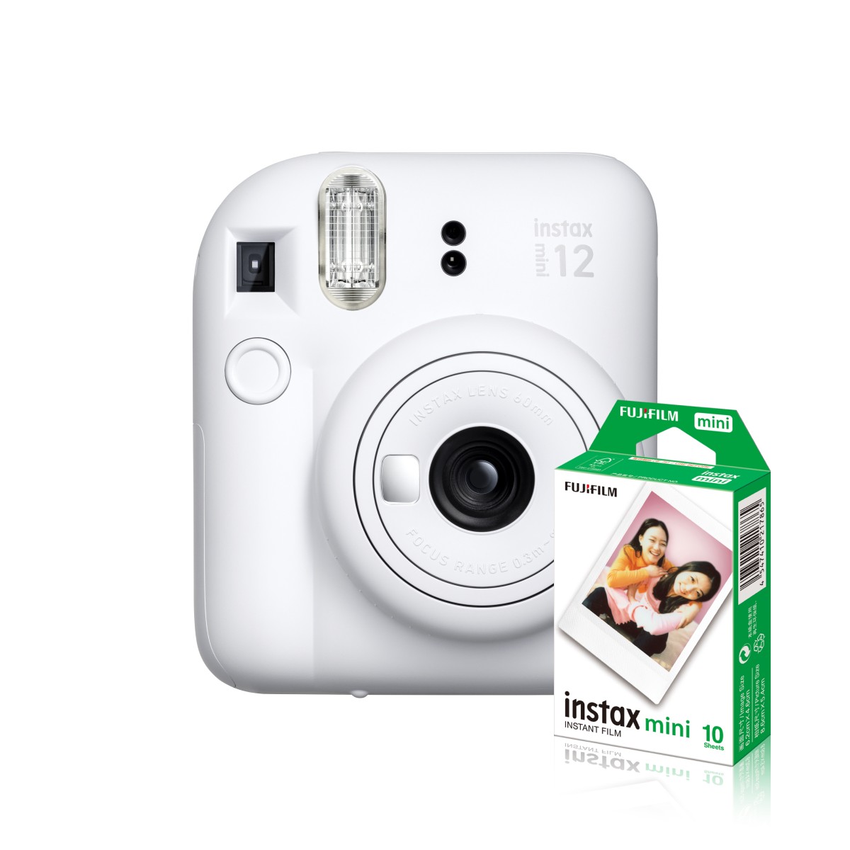 Buy FujiFilm Instax Mini 12 Instant Film Camera-Clay White online